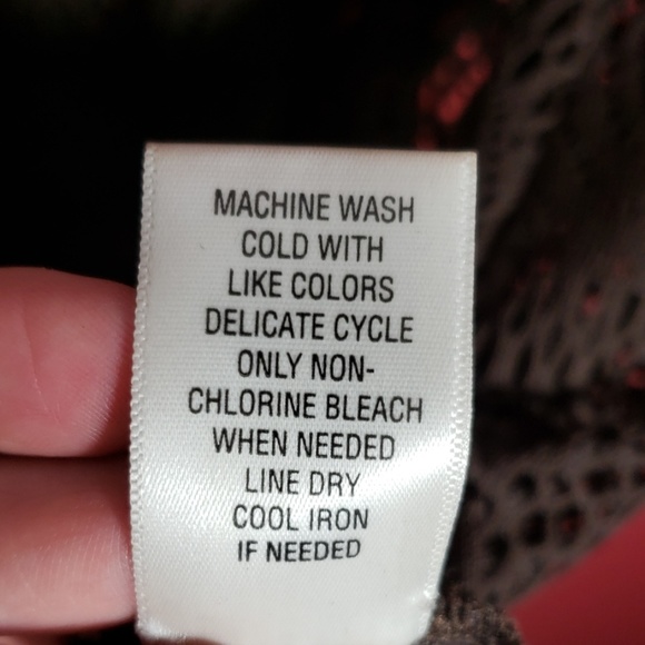 Chocolate Swimsuit Coverup Croft & Barrow Large - Picture 6 of 6